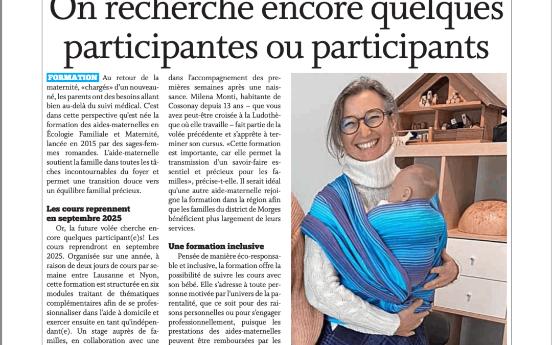 04.07.2025 – Journal de Cossonay